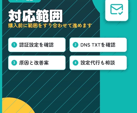 迷惑メール入りやなりすましの不安を解消します 現役エンジニアがメール認証の設定をやさしく確認 イメージ2