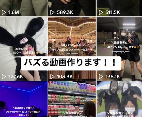 お洒落に動画編集をします 音楽や文字をつけてお洒落に紹介 イメージ1