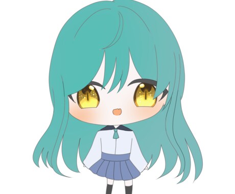 可愛いミニキャラ描きます アクリルキーホルダーにも使えるミニキャラを描きます。 イメージ2