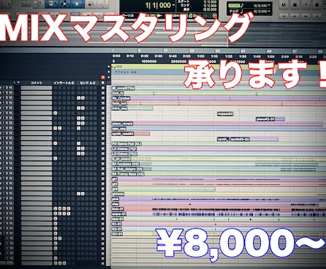 安く早くMIXマスタリングを提供します バンドサウンドや生ドラムのMIXに自信有り イメージ1