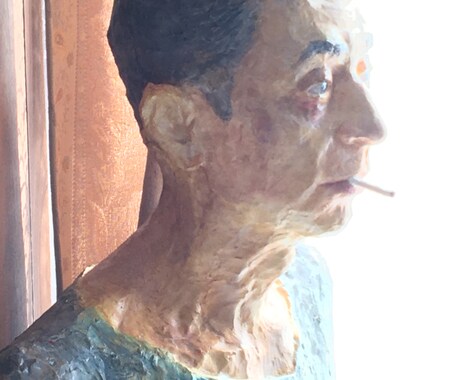 人物オブジェ・肖像彫刻つくります 鉄の装飾も可能、彫刻専攻の芸大生です イメージ2