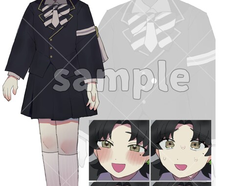 キャラクター立ち絵を描きます 自創作やキャラシ、TRPGなどに！ イメージ2