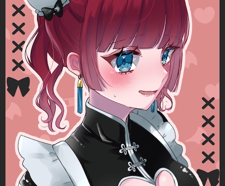 最短3日！アイコン用等身キャラ絵お描きします キュート！クール！お好きな雰囲気でSNSのアイコンに♪ イメージ1