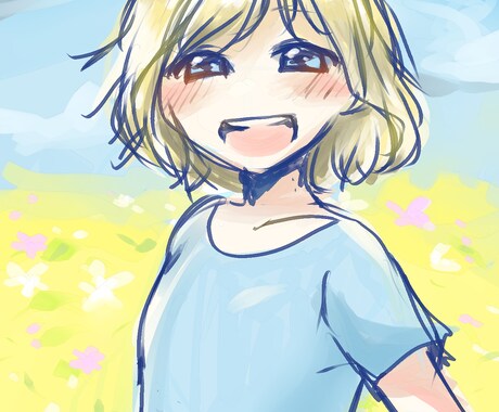 ゆるかわいいアイコン描きます かわいい人物アイコンやヘッダーをお安く承ります！ イメージ2