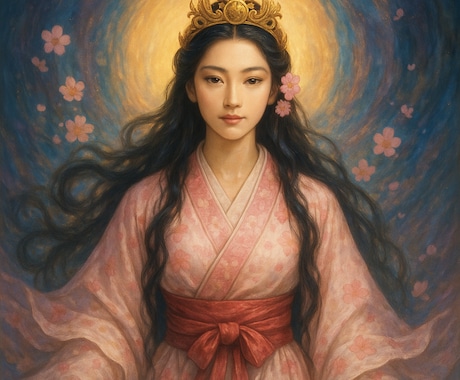 夏本さちえ 【上級呪物】日本神話・自然の神『木花咲耶姫』様が宿るペンダント 木花咲耶姫の神格であなたの現実と運命を書き換えます 自身を