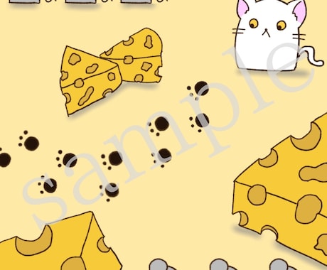 絵本風のかわいい猫イラストを描きます 個性的なネコのイラストをデザイン！リメイク品に転写可能！ イメージ2