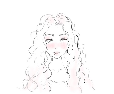 イラストニュアンス描きます 今時お洒落なアイコンにしたい方へ♡ イメージ1