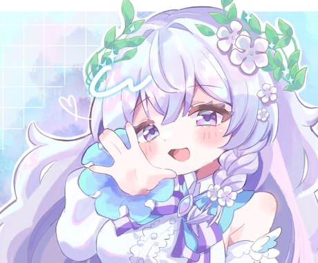 商用費込み◎可愛くて魅力的なイラスト制作します アイコンやサムネ、立ち絵、グッズ用イラストなど活動者さんに イメージ1