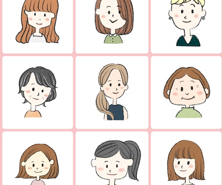 SNSアイコンに☆ゆるかわいいイラスト描きます やさしくほんわか＊ゆるかわイラストをSNS・名刺などに イメージ2