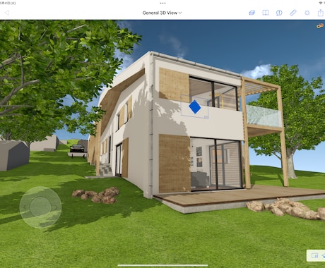 簡単建築３Dモデル作成します お手元のPCやスマホで3Dモデルが見れます イメージ1