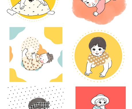 お子様やペットの似顔絵を描きます 大切なお子様やペットの写真をゆるっとかわいくイラストに！ イメージ2