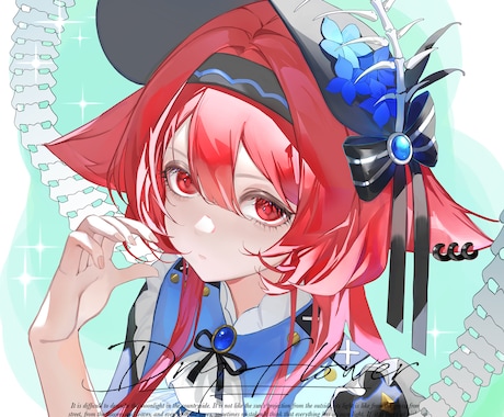 アイコン、一枚絵制作ます 1枚イラスト、アイコンなどお描きします！ イメージ1
