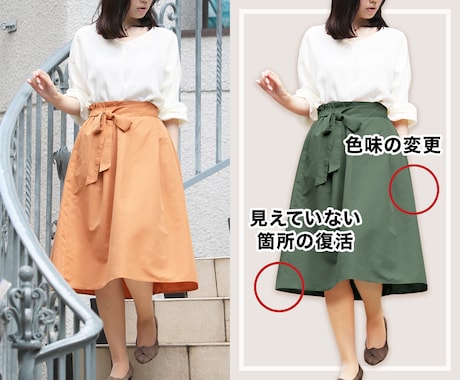 人物・商品等を色調補正・切り抜き・合成加工します 現役デザイナーがあなたの写真を丁寧に加工します！ イメージ2