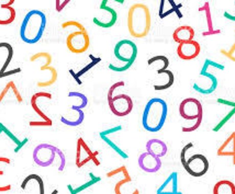 ラッキーナンバー占います 今のあなたにピッタリな数字は? イメージ1