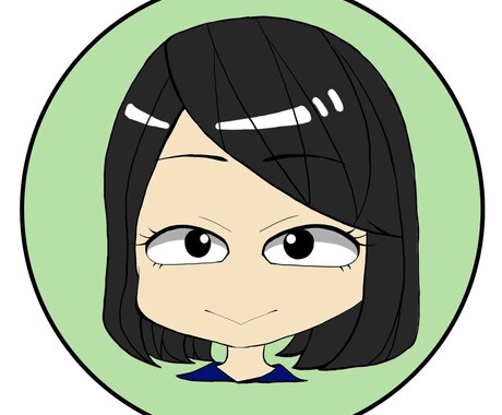 可愛いSNSアイコン作成します 似顔絵は恥ずかしいという方向け！ イメージ1