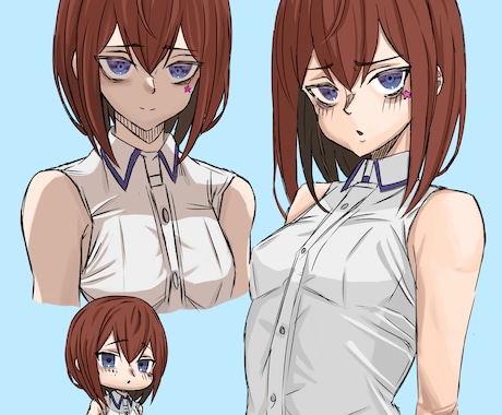 お好みのイラストをお描きします お好きなキャラクターの魅力を引き出した最高の一枚を提供！！！ イメージ1
