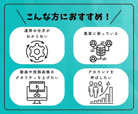 SNS運用を「利益を生む」仕組み化いたします 投稿なしOK / コンテンツ作成から運用まで /集客 イメージ2