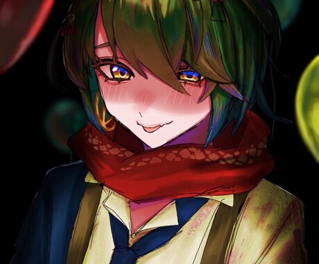 配信用1枚絵から趣味絵まで依頼募集してます スマホ描きですが、依頼募集中です イメージ2