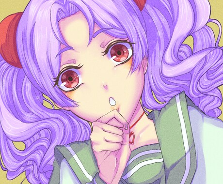 2000円！お試し価格で厚塗り風アイコン描きます キレイめイラスト！厚塗り風！ぜひご依頼ください♪ イメージ1