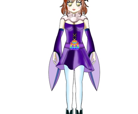 IRIAM用の女の子の立ち絵ですます 自信作です、是非よろしくお願いします イメージ1