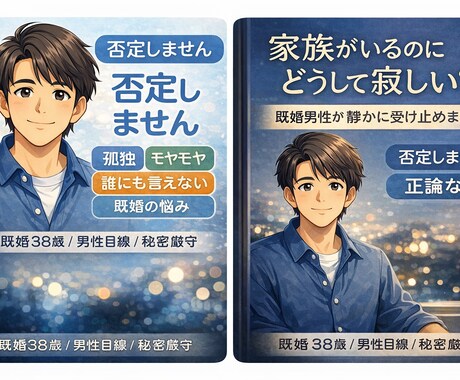 家族がいるのに寂しい…その孤独、男女問わず聞きます 否定しません、正論言いません。 イメージ1