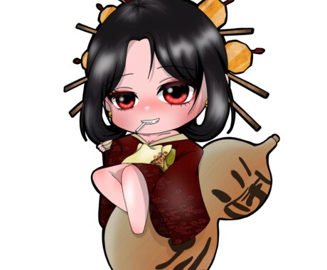 先着10名様限定　SDキャラクター描きます 自分のキャラクターをデフォルメしてみませんか？ イメージ2
