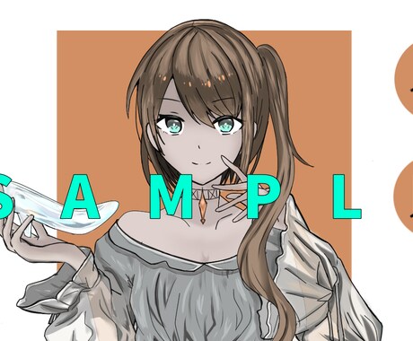 SNS用のアイコンやサムネを描きます イメージ1
