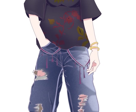 新衣装立ち絵または1枚絵を提供します IRIAM専用で提供しております。 イメージ2