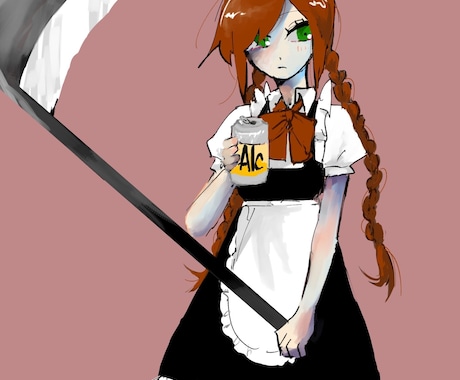 アイコンヘッダーなどの絵を描きます 絵柄が好みだなーって思っていただいた方、ぜひよければ イメージ1
