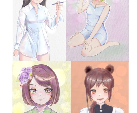 完売ココナラデビュー記念、格安で描きます 最安価格！で最高クオリティのイラスト描きます！ イメージ2