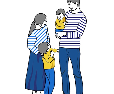 １秒で伝わる!オシャレな人物イラスト作成します あなたのSNSサイトが一瞬でセンス良く集客力UPをお手伝い！ イメージ2