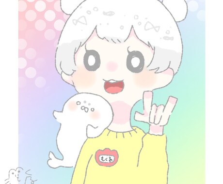 ゆるいアイコンお描き致します ご気軽に、ご相談からでも承ります イメージ1