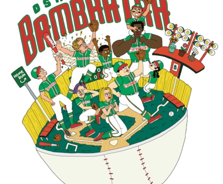 オシャレでポップなイラストをお届けします 誰とも被らない！ポップなアメリカンイラストはいかがですか？ イメージ1