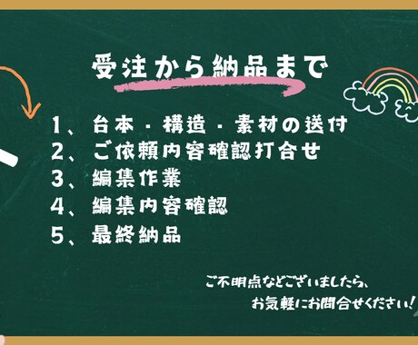 YMM４を使用して動画制作代行致します 長尺からショート動画まで代行作成 イメージ2
