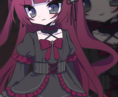 ふわふわかわいい等身イラストお描きします 動画やサムネイルなどにピッタリ イメージ1