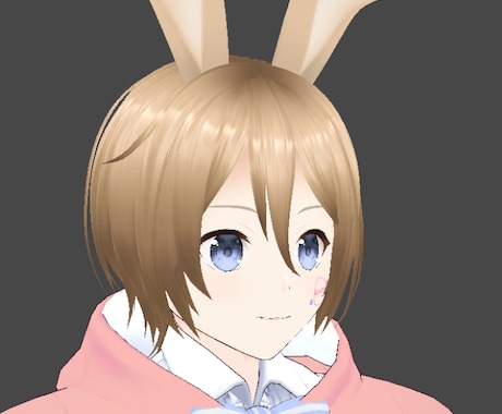 Vroidで3Dキャラクターを作成します 素早く可愛いキャラクターを届けます！ イメージ1