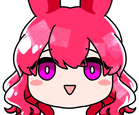 SNSのアイコン等、イラストを承ります 2頭身のキャラクターならお任せください！ イメージ2