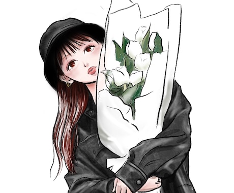 手書き風のお洒落なアイコン用イラスト描きます イメージ1