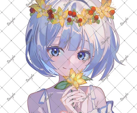 SNS用アイコンイラストをお描きします 自分だけの可愛いSNSアイコンをお求めの方へ！ イメージ2