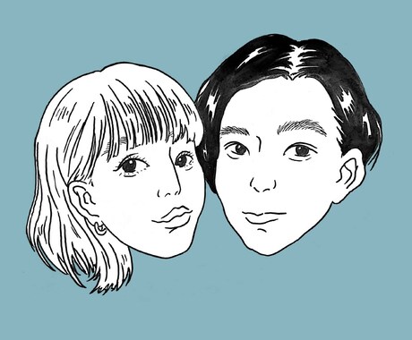 ポップ、シンプルな似顔絵描きます SNSのアイコン等に使えるイラスト ※お試し価格で受付中 イメージ2