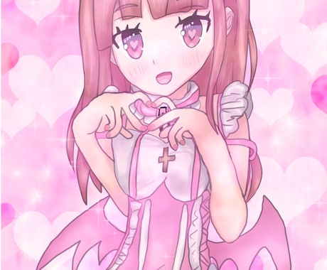 SNSアイコン、SDキャラ、立ち絵等描きます あなただけのイラスト、オリジナルキャラクターを制作します。 イメージ1