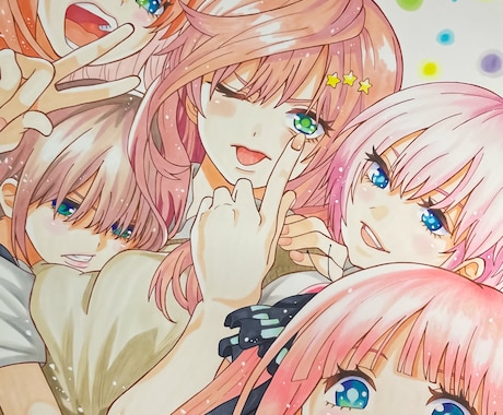 手描き・デジタルどちらも描けます イメージ1