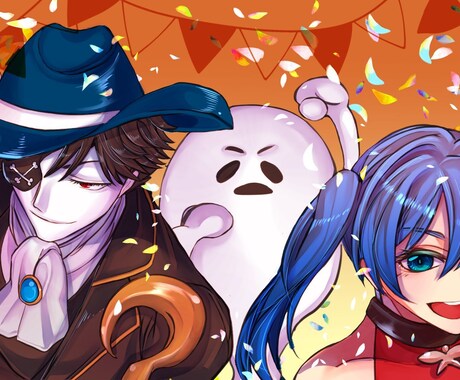 看板となる動画用サムネイル描きます 絵柄はマンガちっく。修正は色ラフ段階まで可能 イメージ2