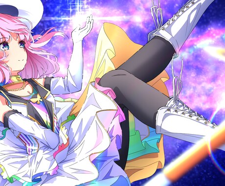 透明感に溢れた"アニメ塗り"イラストをお描きします 様々な用途に合わせた、儚く尊いイラストをお届け！リピート割◎ イメージ2