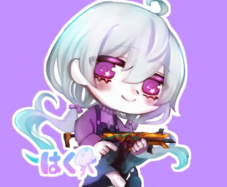 初心者向けアイコンお試しセット描きます 依頼してみたいけど悩んでしまう方！ぜひお試しください！ イメージ1