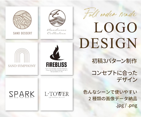 コンセプトに沿ったロゴデザイン作成しますます 多様な実績を持つプロデザイナーによるロゴデザイン イメージ1