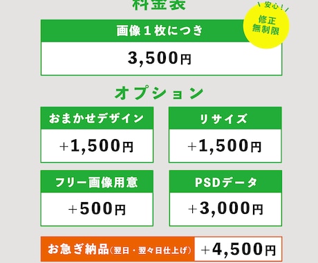 惹きつけるWEB画像いろいろデザインします 集客・売上UPに繋がるバナーを安心価格でご提供します。 イメージ2