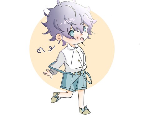 安く早く可愛いSDキャライラスト描きます 画像1と2は完成例です。画像3はラフ例です イメージ2