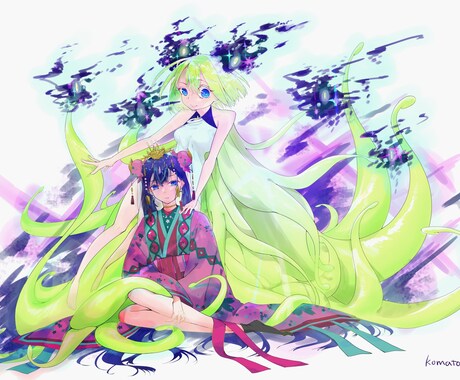 イラスト作成承ります キャラクターデザイン、アイコン作成など イメージ2