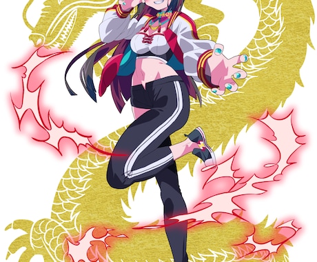 平成レトロな可愛いイラスト描きます アニメ塗りで懐かしさのある絵柄！ イメージ2